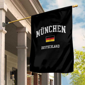 Munich München Germany German Flag Deutschland Garden Flag