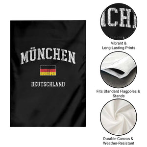 Munich München Germany German Flag Deutschland Garden Flag