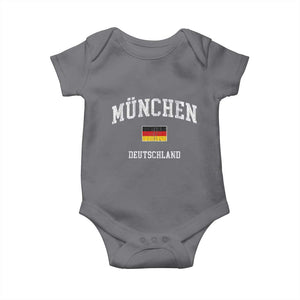 Munich München Germany German Flag Deutschland Baby Onesie