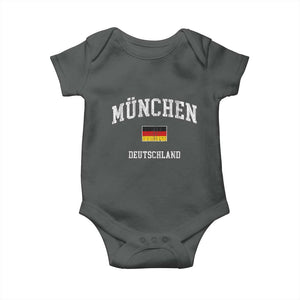 Munich München Germany German Flag Deutschland Baby Onesie
