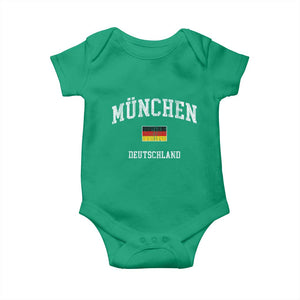 Munich München Germany German Flag Deutschland Baby Onesie