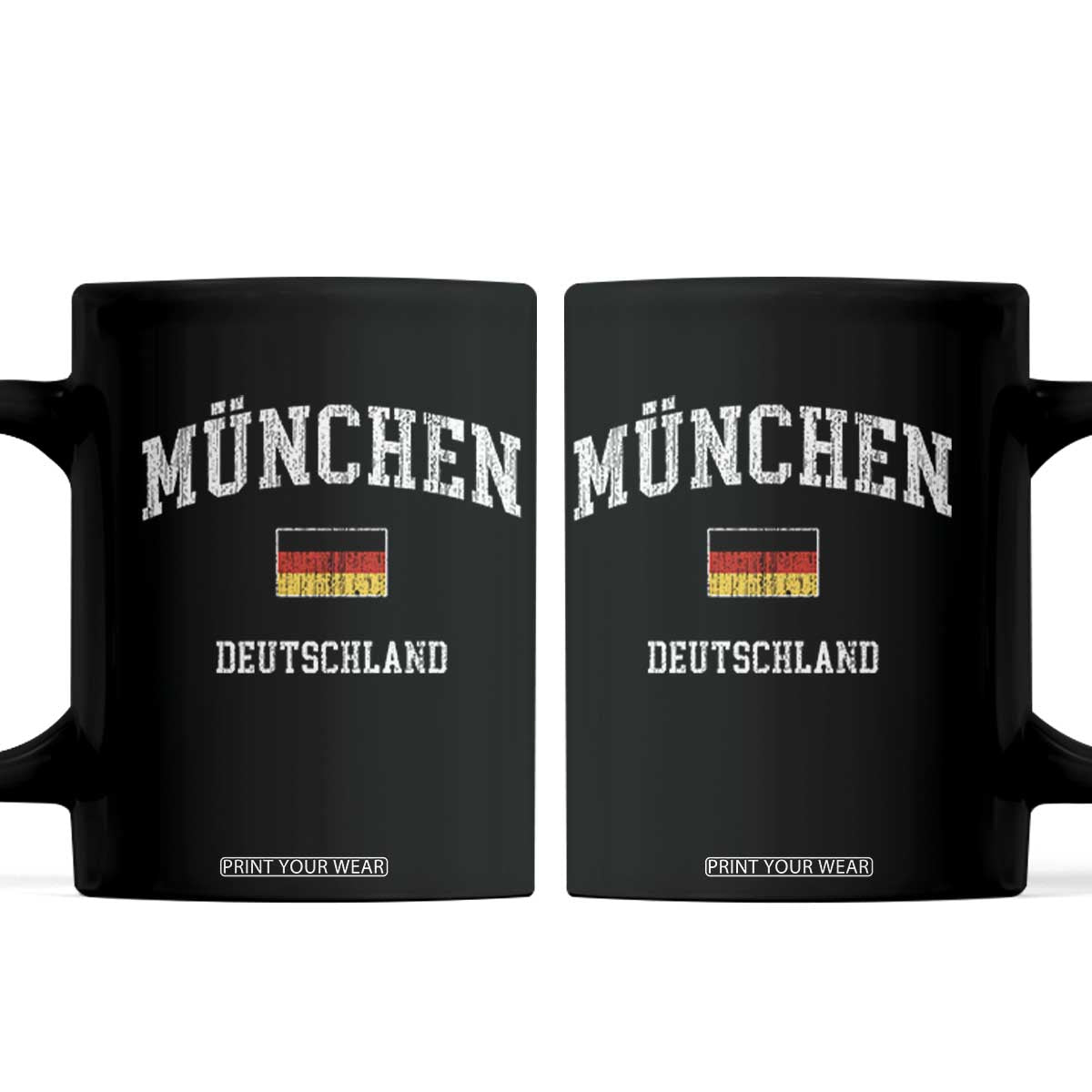 Munich München Germany German Flag Deutschland Coffee Mug
