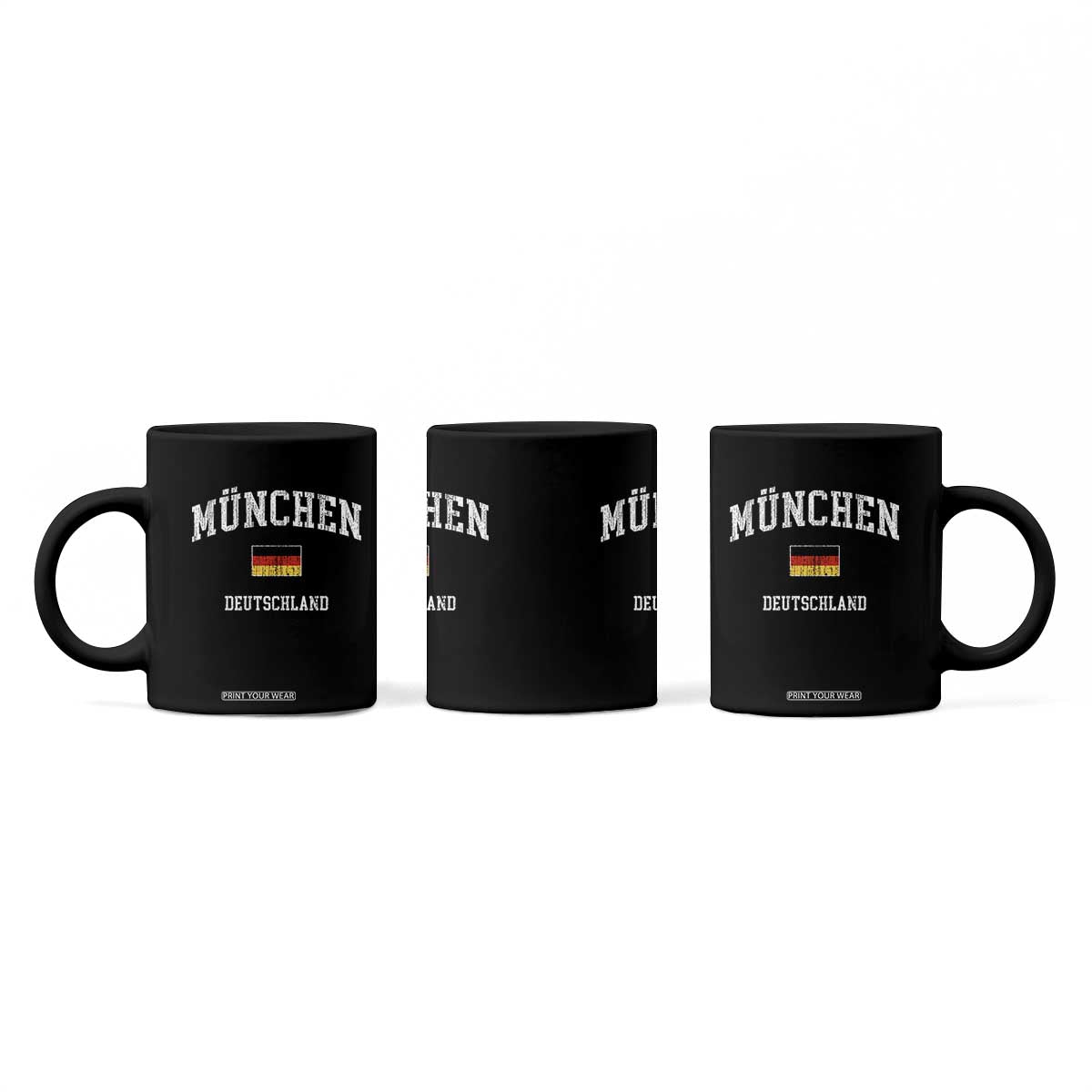 Munich München Germany German Flag Deutschland Coffee Mug