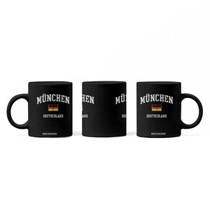 Munich München Germany German Flag Deutschland Coffee Mug