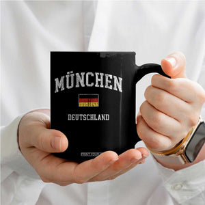 Munich München Germany German Flag Deutschland Coffee Mug