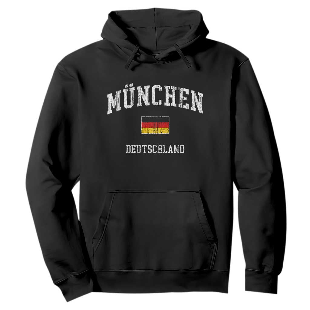 Munich München Germany German Flag Deutschland Hoodie