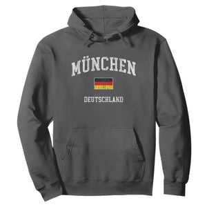 Munich München Germany German Flag Deutschland Hoodie