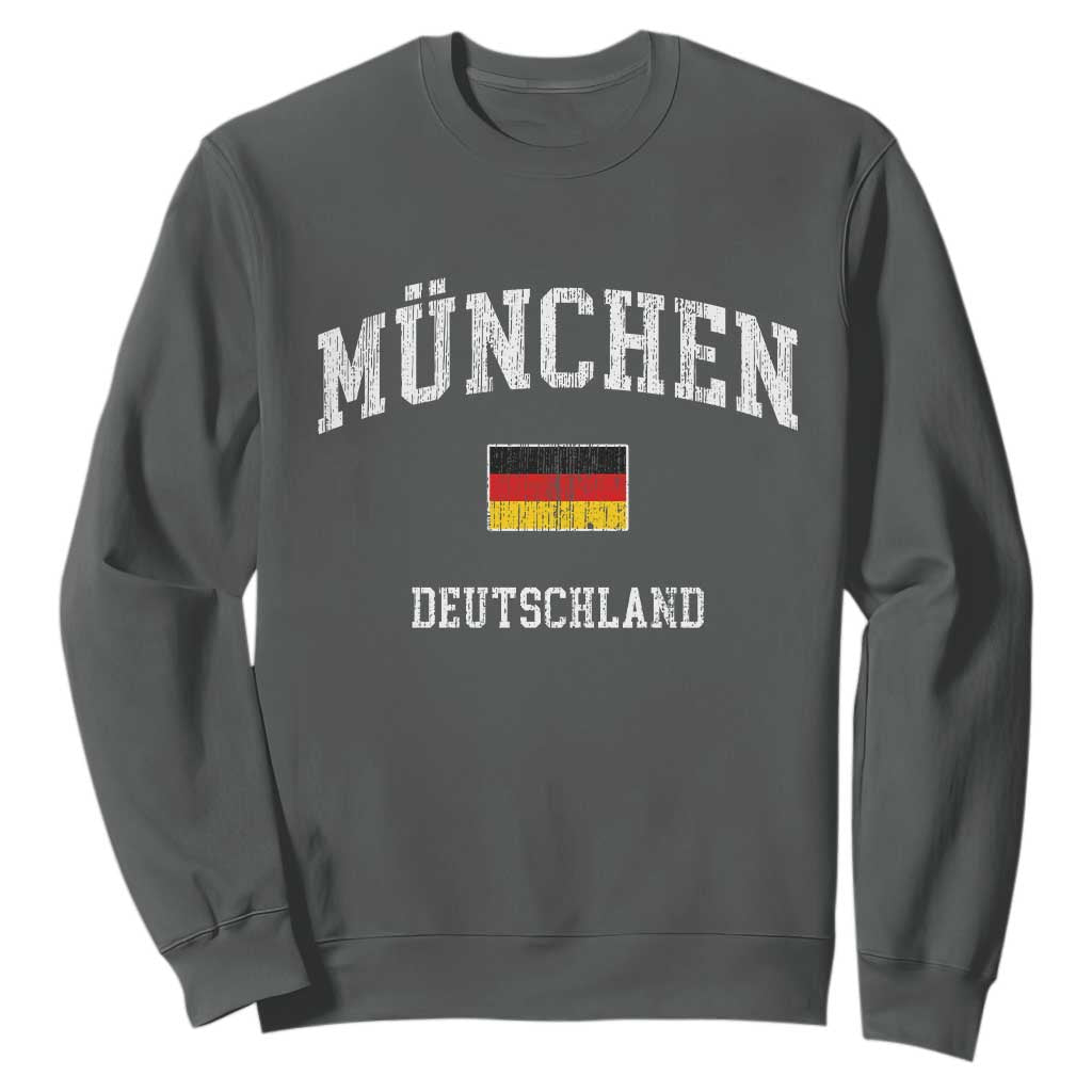 Munich München Germany German Flag Deutschland Sweatshirt