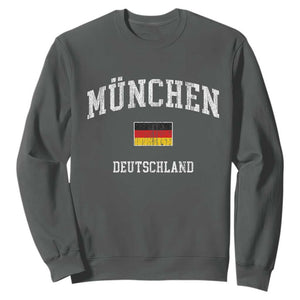 Munich München Germany German Flag Deutschland Sweatshirt