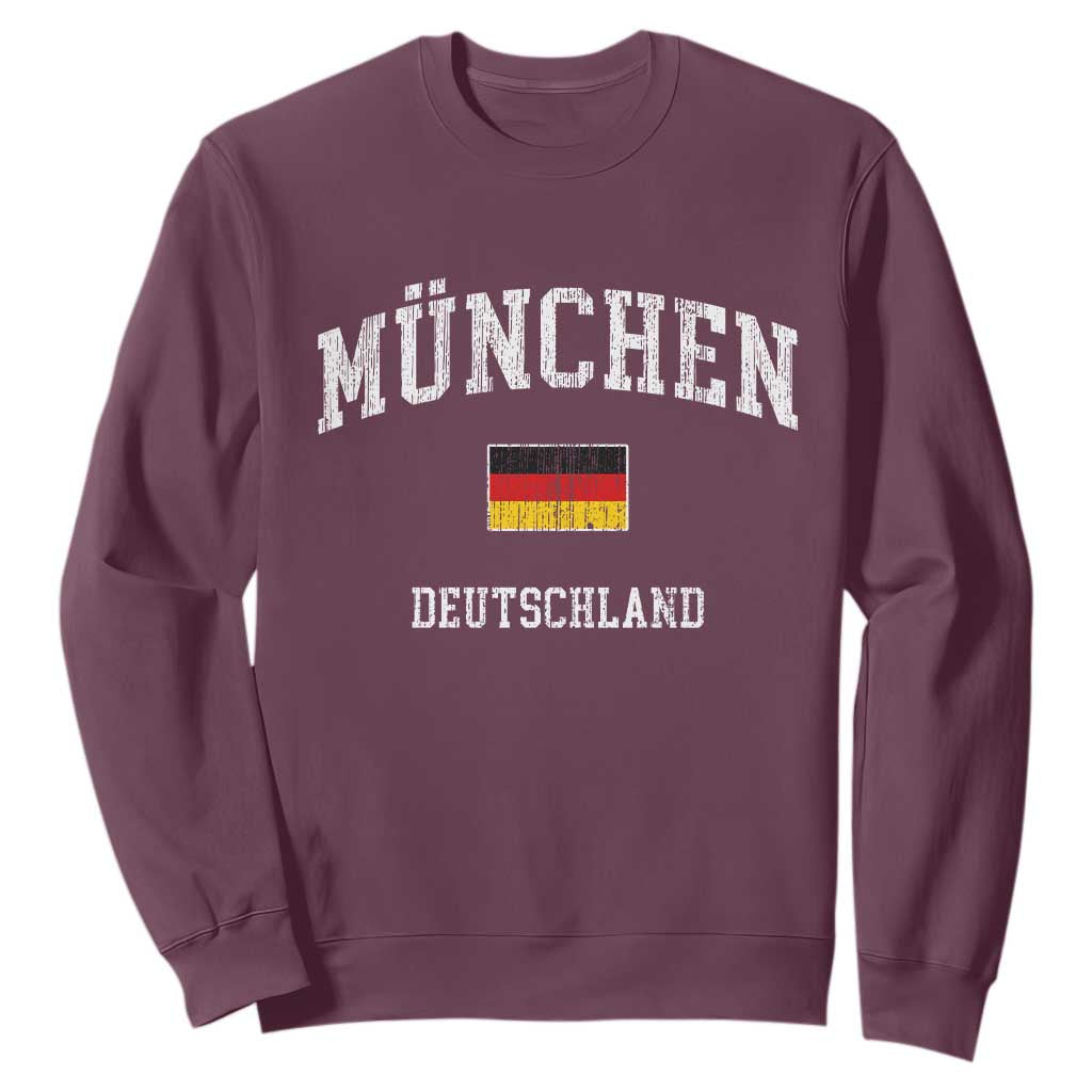 Munich München Germany German Flag Deutschland Sweatshirt