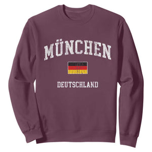 Munich München Germany German Flag Deutschland Sweatshirt