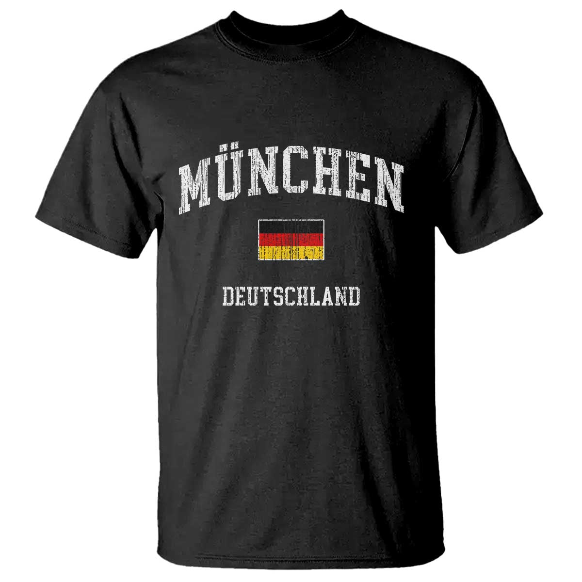 Munich München Germany German Flag Deutschland T Shirt
