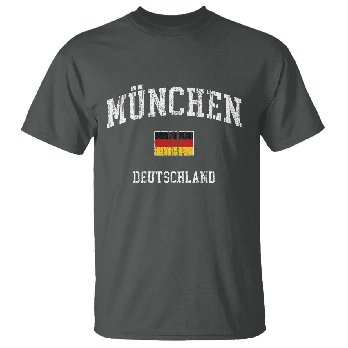 Munich München Germany German Flag Deutschland T Shirt