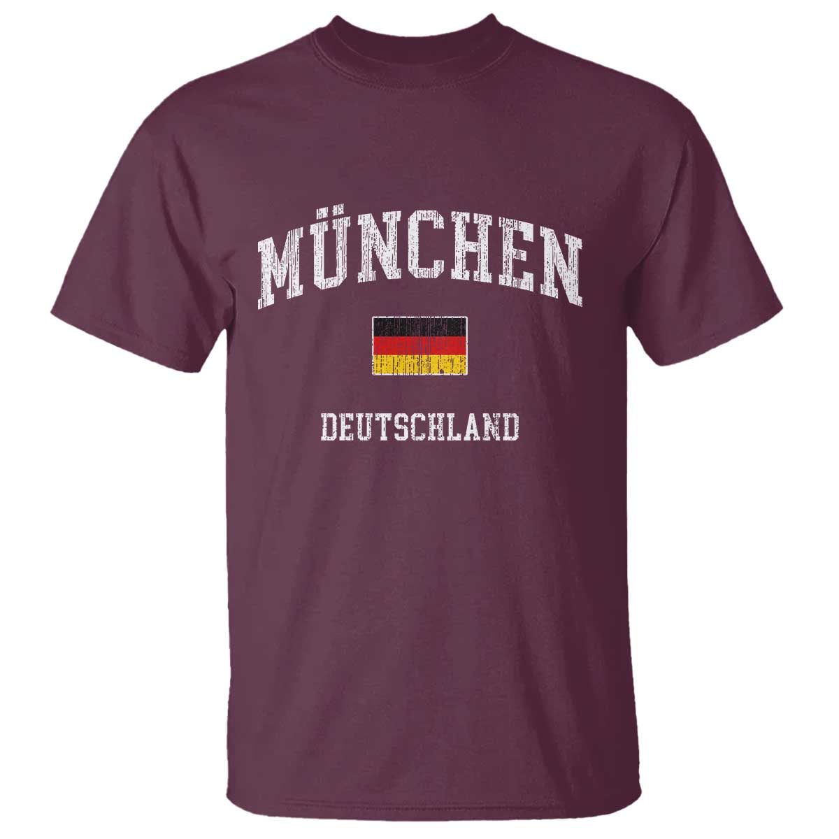 Munich München Germany German Flag Deutschland T Shirt