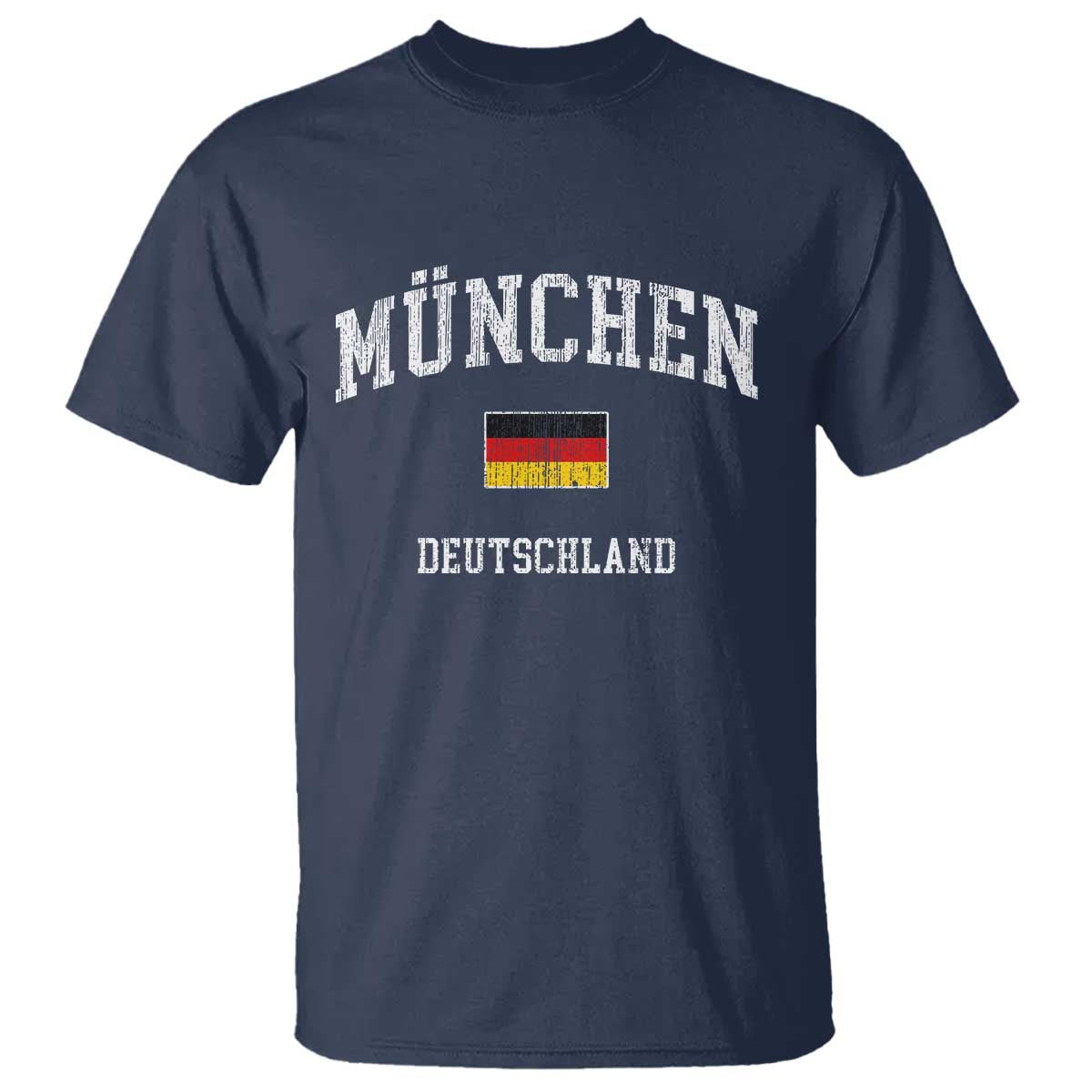 Munich München Germany German Flag Deutschland T Shirt