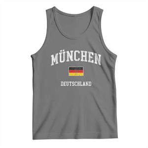 Munich München Germany German Flag Deutschland Tank Top