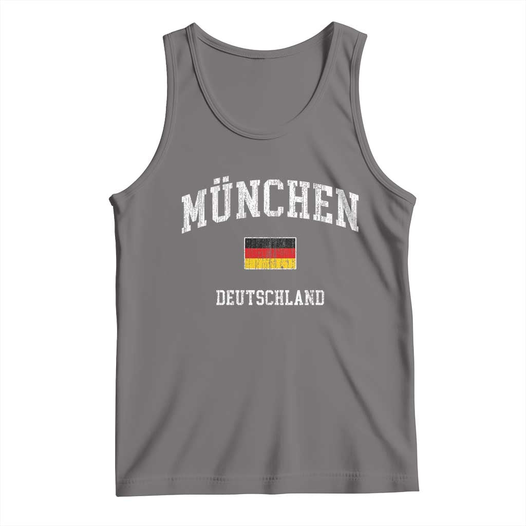 Munich München Germany German Flag Deutschland Tank Top