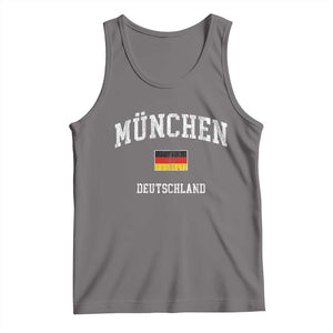 Munich München Germany German Flag Deutschland Tank Top