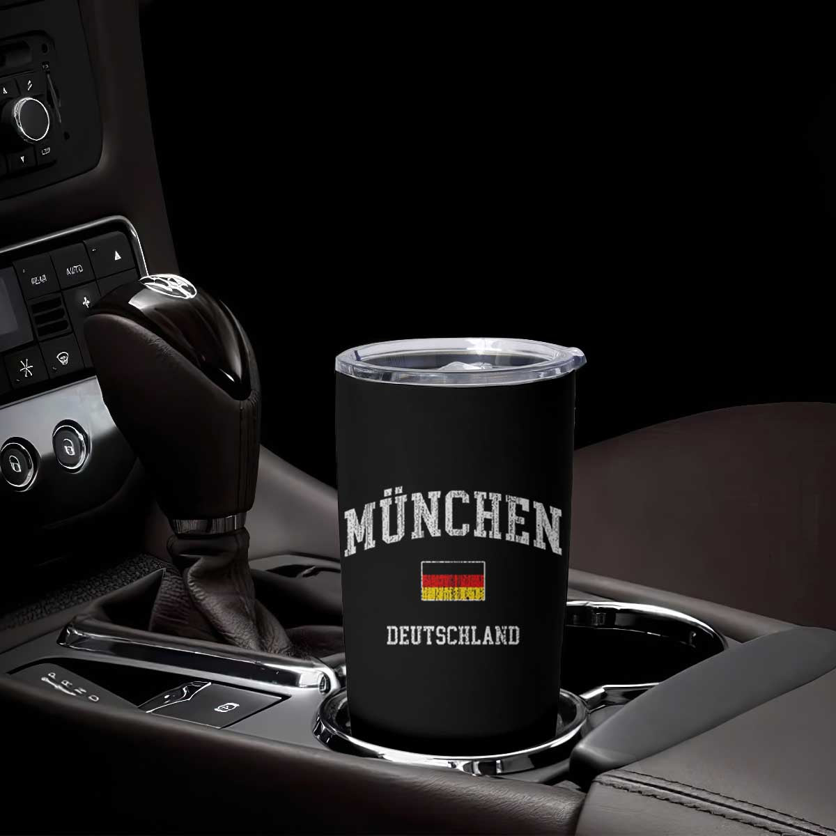 Munich München Germany German Flag Deutschland Tumbler Cup