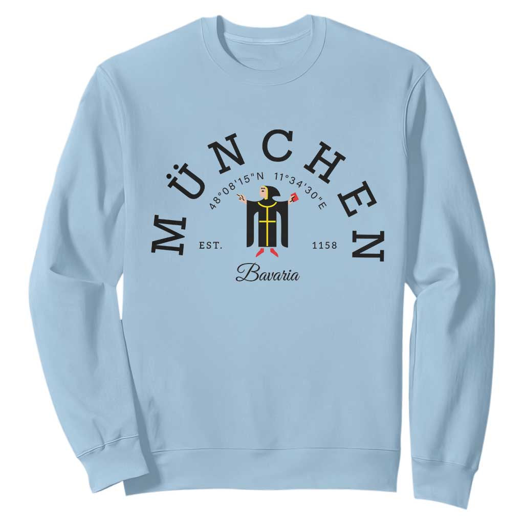 Munich München Bavaria Germany Coat of Arms Souvenir German Sweatshirt