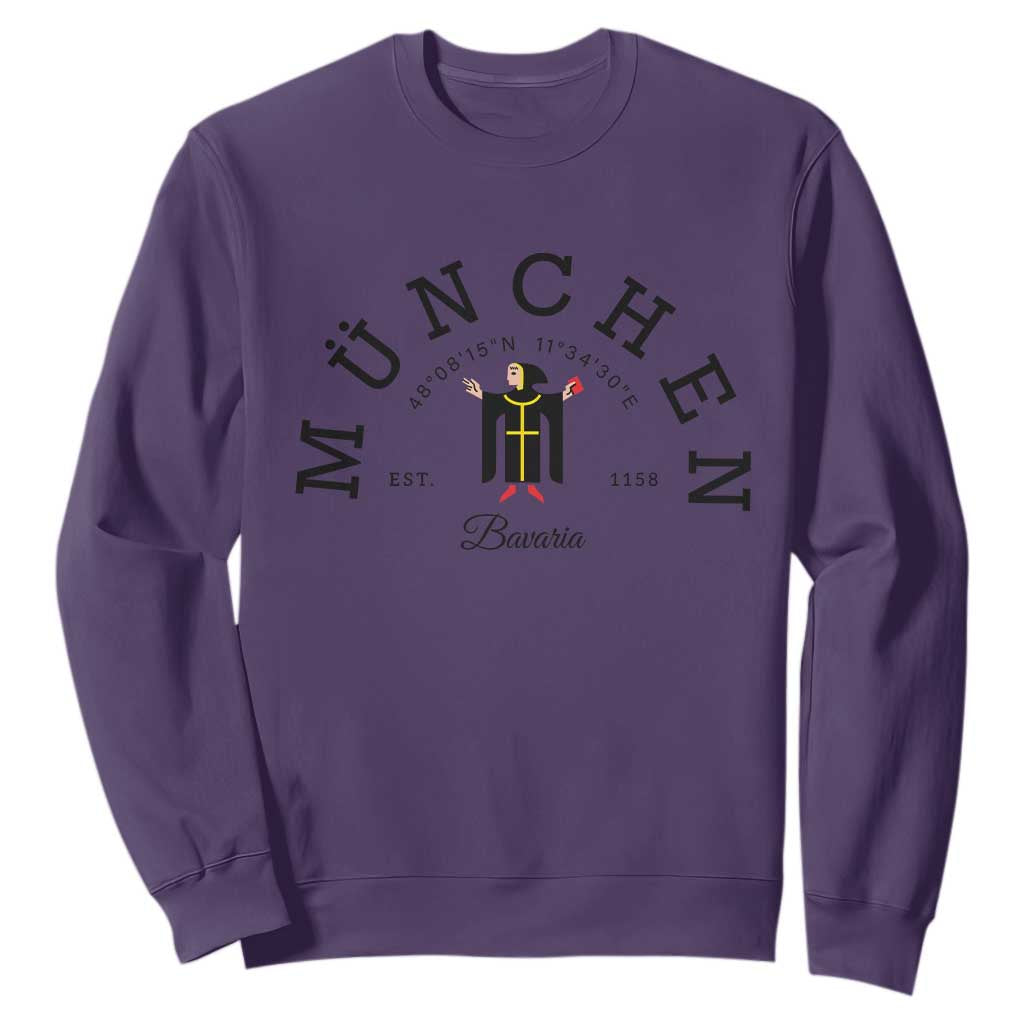 Munich München Bavaria Germany Coat of Arms Souvenir German Sweatshirt
