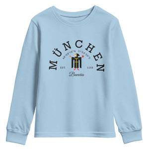 Munich München Bavaria Germany Coat of Arms Souvenir German Youth Sweatshirt