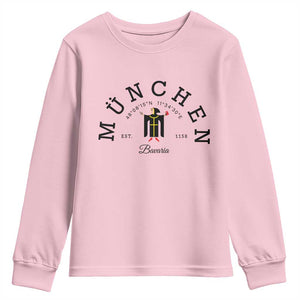 Munich München Bavaria Germany Coat of Arms Souvenir German Youth Sweatshirt