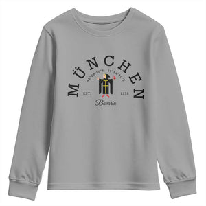 Munich München Bavaria Germany Coat of Arms Souvenir German Youth Sweatshirt