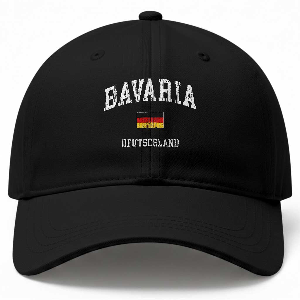 Bavaria Germany Bavarian Region German Flag European Travel Souvenir Baseball Cap