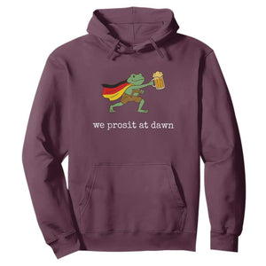 We Prosit At Dawn Hoodie Funny Oktoberfest Frog