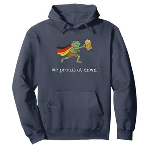 We Prosit At Dawn Hoodie Funny Oktoberfest Frog