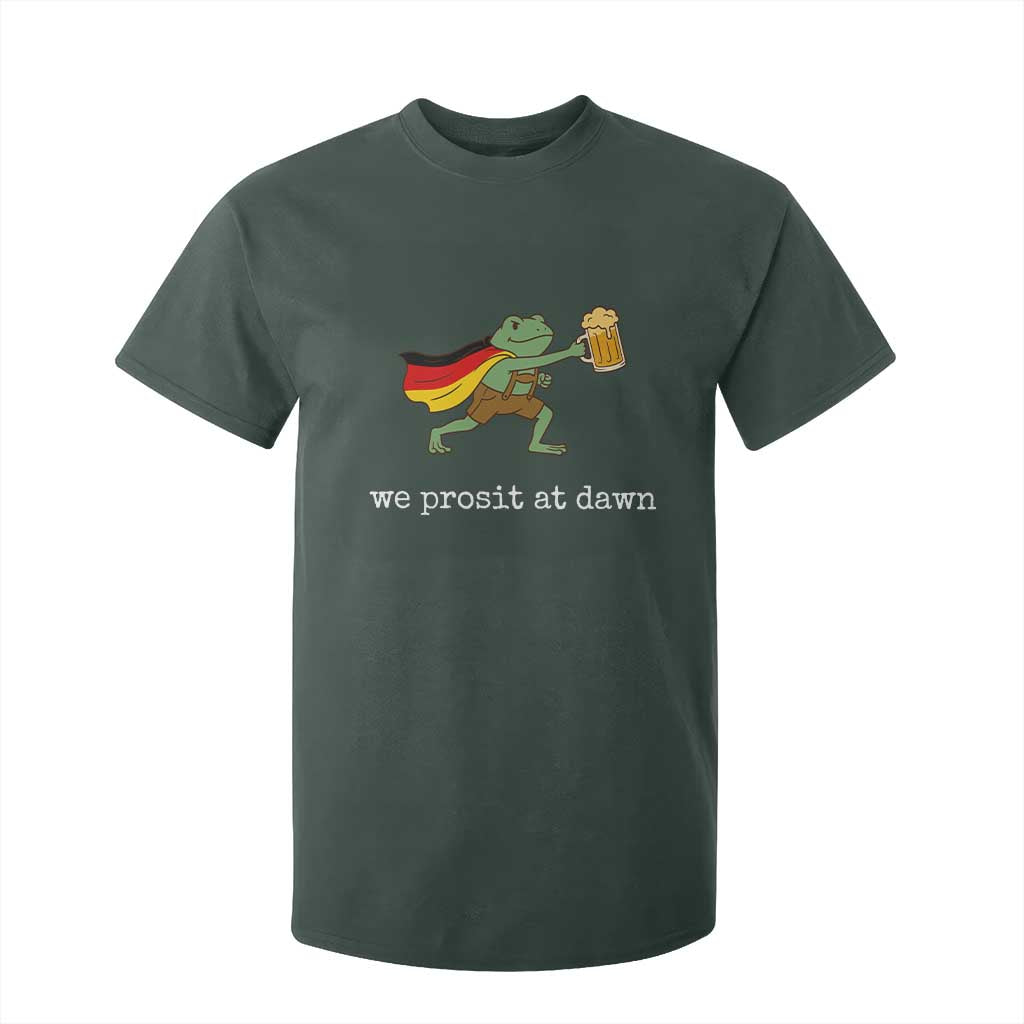 We Prosit At Dawn T Shirt For Kid Funny Oktoberfest Frog