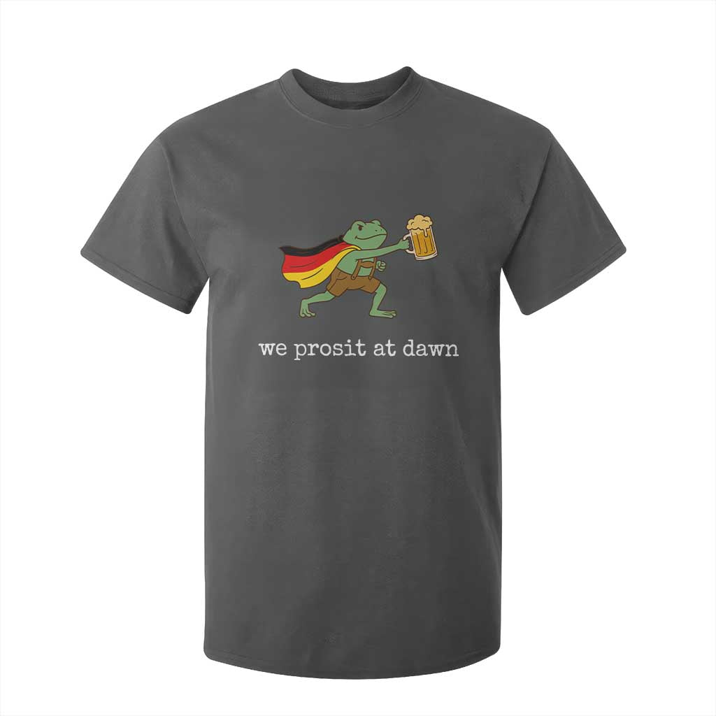 We Prosit At Dawn T Shirt For Kid Funny Oktoberfest Frog