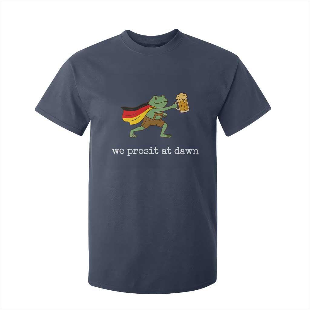 We Prosit At Dawn T Shirt For Kid Funny Oktoberfest Frog