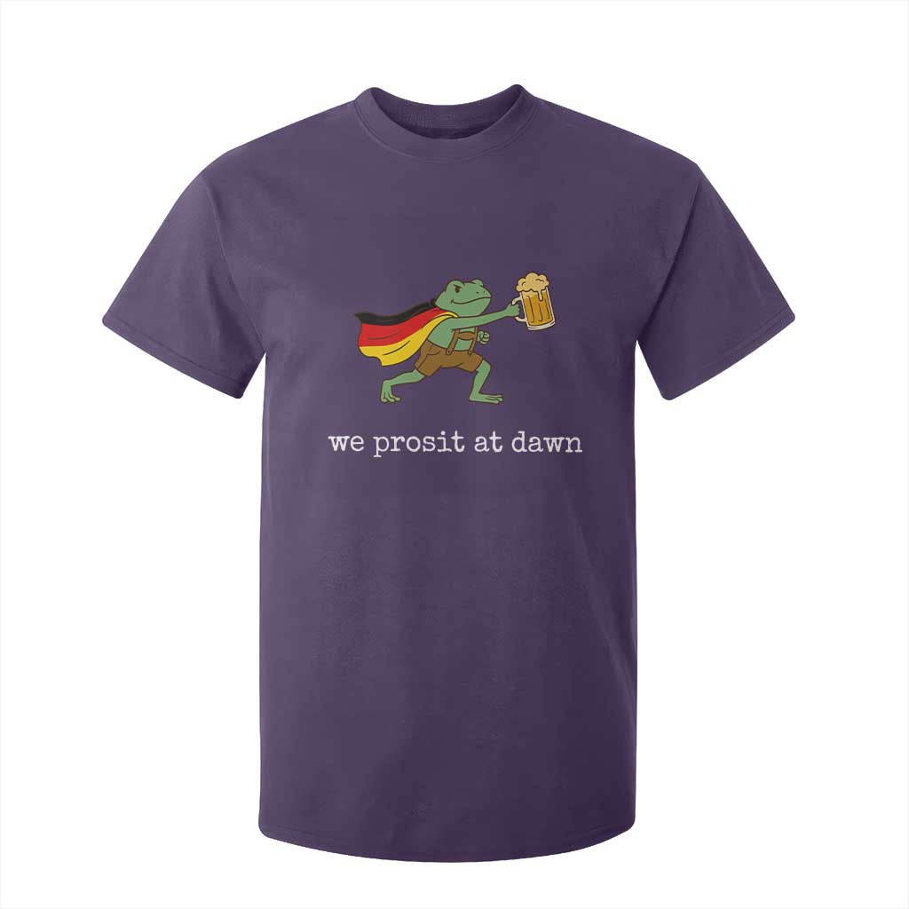 We Prosit At Dawn T Shirt For Kid Funny Oktoberfest Frog