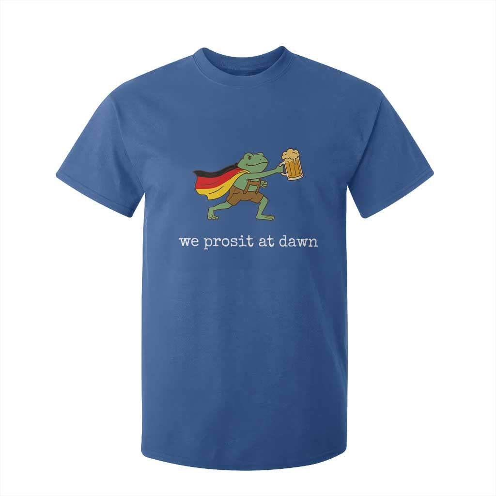 We Prosit At Dawn T Shirt For Kid Funny Oktoberfest Frog