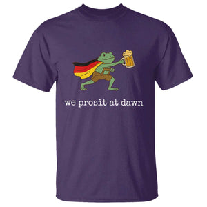 We Prosit At Dawn T Shirt Funny Oktoberfest Frog