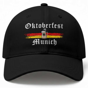Oktoberfest Munich Bierstein Vintage German Drinking Festival Baseball Cap