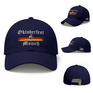 Oktoberfest Munich Bierstein Vintage German Drinking Festival Baseball Cap
