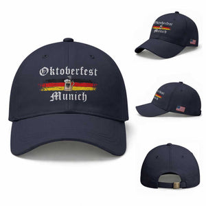Oktoberfest Munich Bierstein Vintage German Drinking Festival Baseball Cap