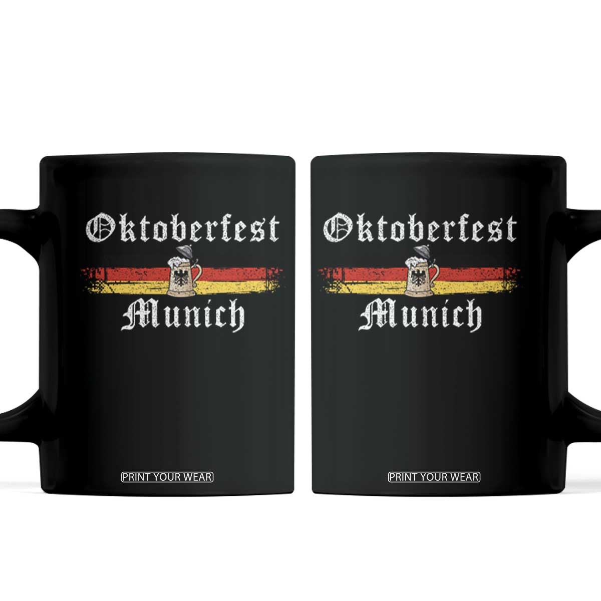Oktoberfest Munich Bierstein Vintage German Drinking Festival Coffee Mug