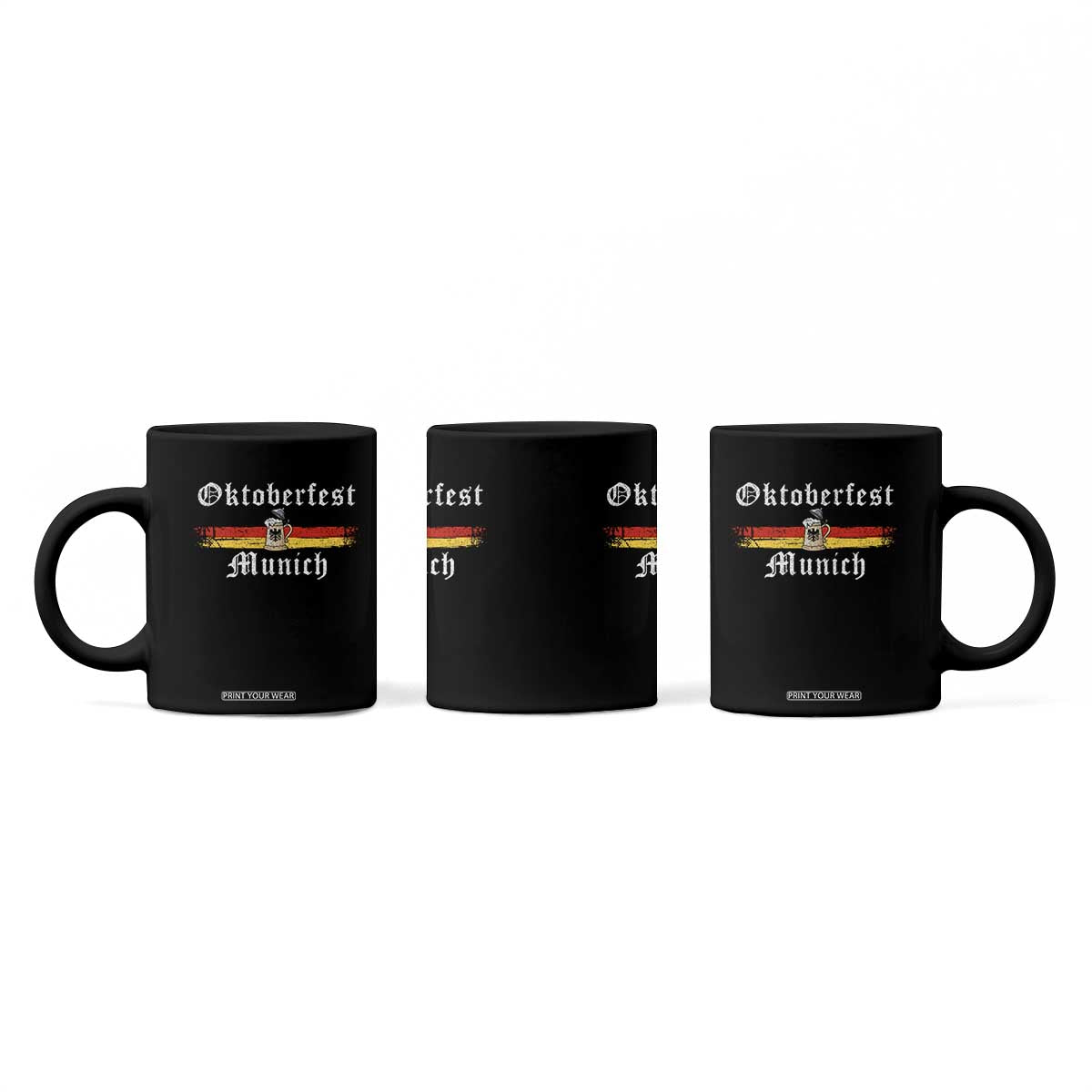 Oktoberfest Munich Bierstein Vintage German Drinking Festival Coffee Mug