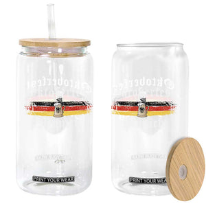 Oktoberfest Munich Bierstein Vintage German Drinking Festival Glass Can