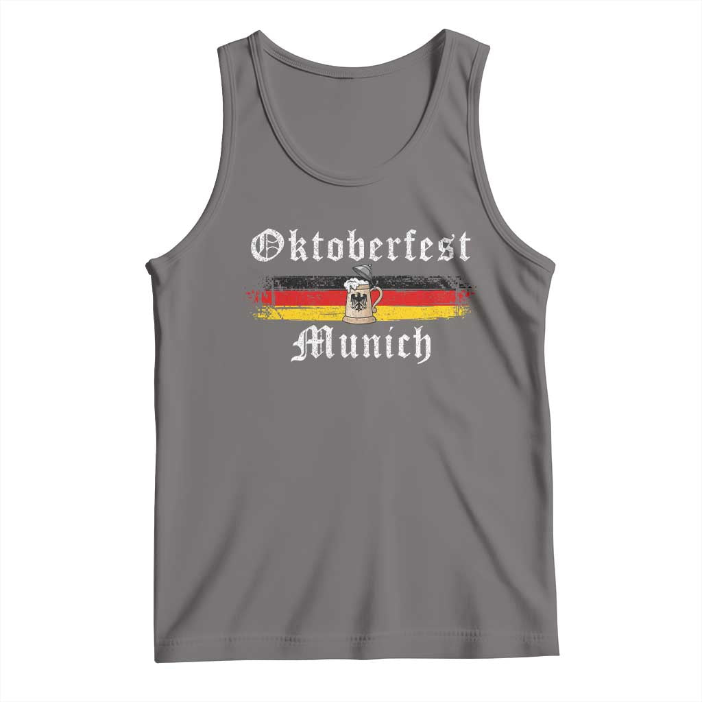 Oktoberfest Munich Bierstein Vintage German Drinking Festival Tank Top