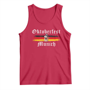 Oktoberfest Munich Bierstein Vintage German Drinking Festival Tank Top