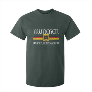 Munich München Germany Deutschland Oktoberfest German Flag Eagle T Shirt For Kid