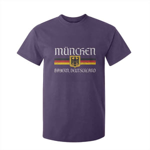 Munich München Germany Deutschland Oktoberfest German Flag Eagle T Shirt For Kid
