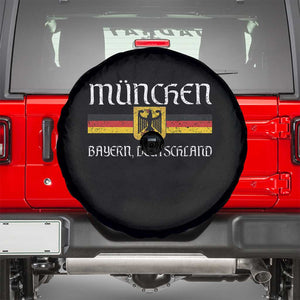 Munich München Germany Deutschland Oktoberfest German Flag Eagle Spare Tire Cover