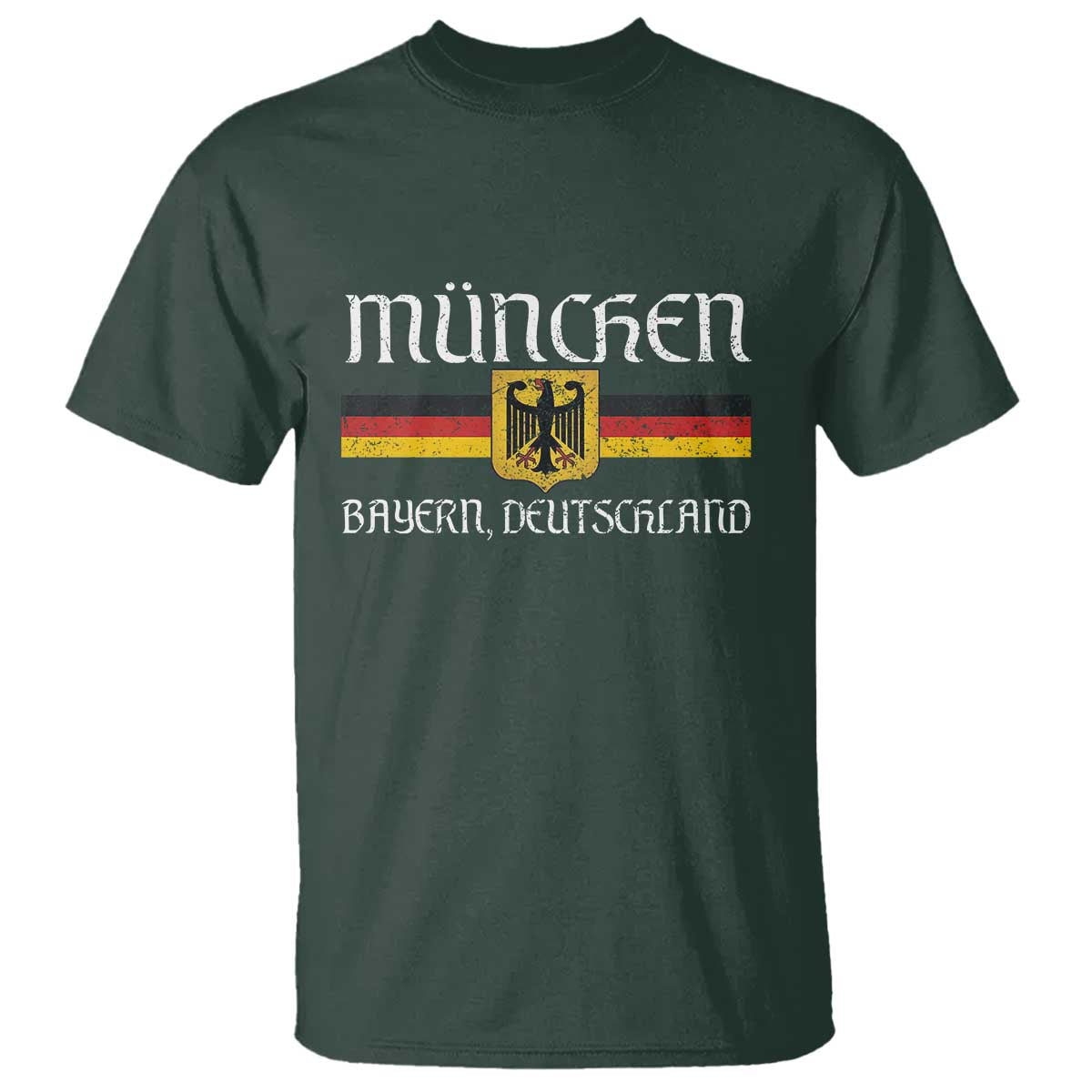 Munich München Germany Deutschland Oktoberfest German Flag Eagle T Shirt