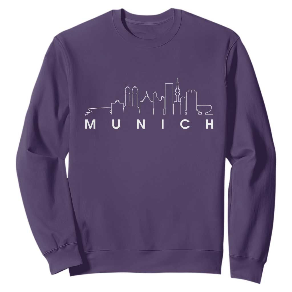 Munich Skyline Frauenkirche Cityscape Germany Sweatshirt